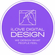 iLove Digital Design Logo